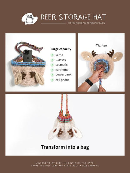 🎄🎅Festive Christmas Antler Hat