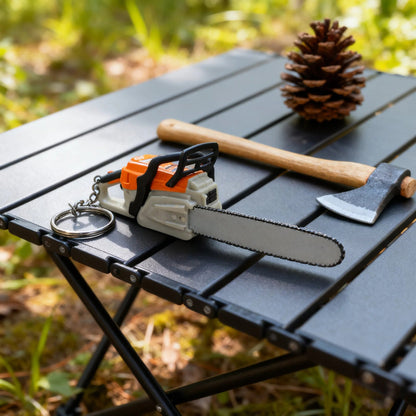 🔥𝑳𝑨𝑺𝑻 𝑫𝑨𝒀 𝟒𝟗% 𝑶𝑭𝑭 -🔧 Chainsaw Keychain | Portable Chainsaw Key Ring