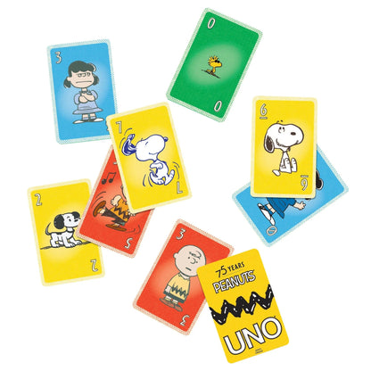 UNO Peanuts Peanuts Card Deck 75th Anniversary  Edition