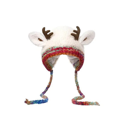 🎅 Original Design Festive Christmas Antler Hat