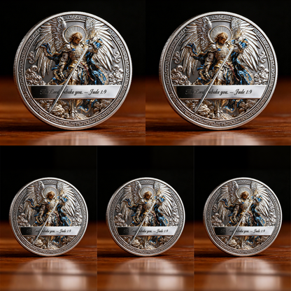 🏆Flash Sale 60% OFF - St. Michael the Archangel – “Victory Over Evil” Commemorative Coin