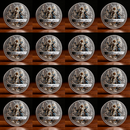 🏆Flash Sale 60% OFF - St. Michael the Archangel – “Victory Over Evil” Commemorative Coin