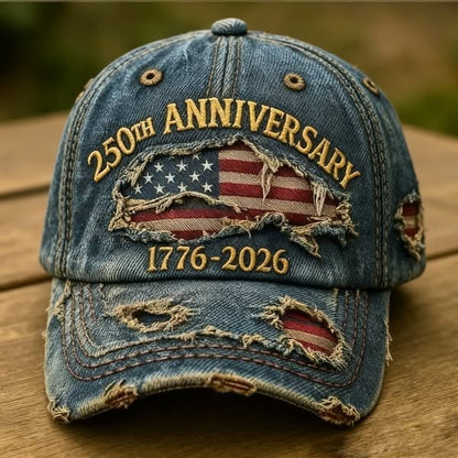 🔥𝑳𝑨𝑺𝑻 𝑫𝑨𝒀 𝟒𝟗% 𝑶𝑭𝑭 - U.S 250th Anniversary Cap