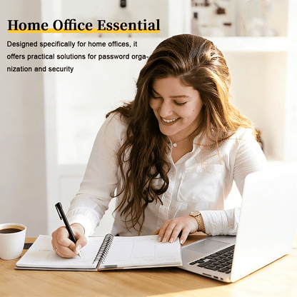 🔥𝑳𝑨𝑺𝑻 𝑫𝑨𝒀 𝟒𝟗% 𝑶𝑭𝑭 📅Funny Password Notebook - Spiral Bound with Lock Icons & Funny Security Phrases✍️