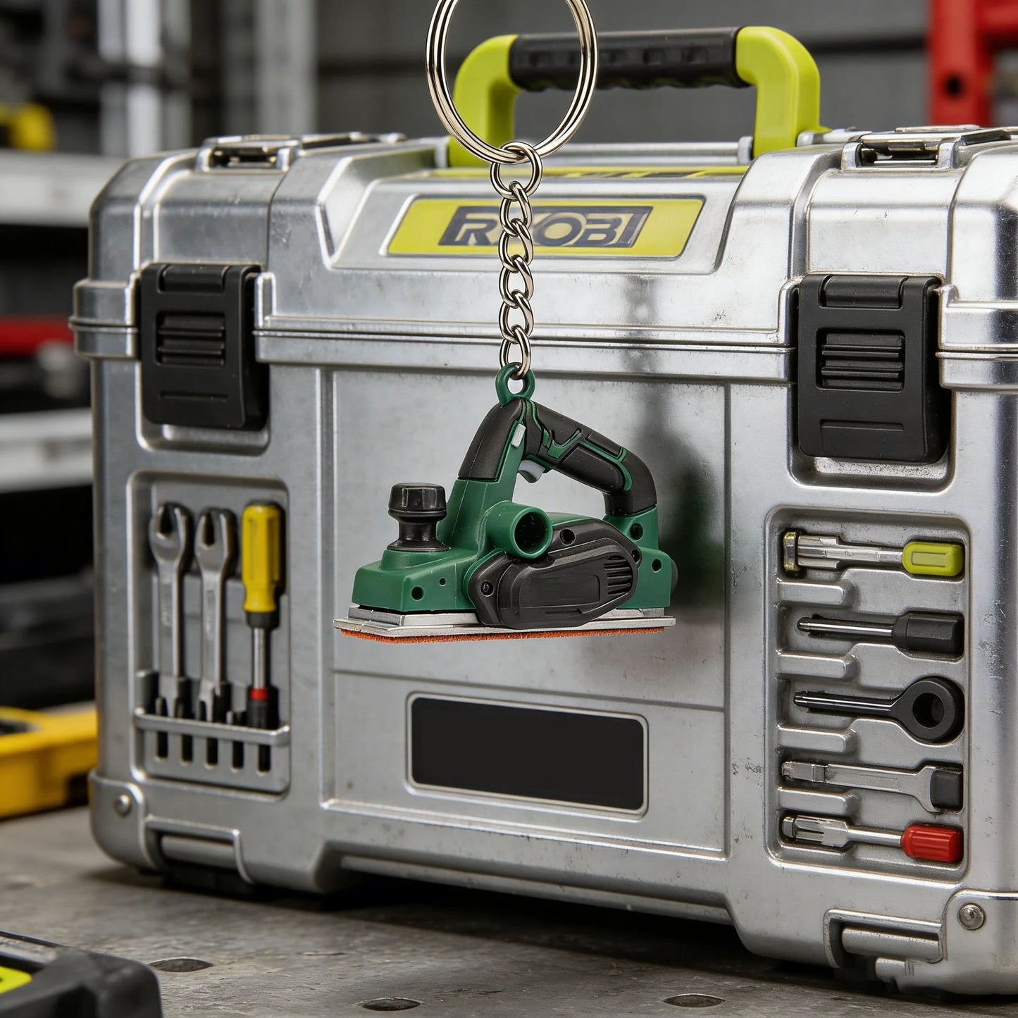 🔥𝑳𝑨𝑺𝑻 𝑫𝑨𝒀 𝟒𝟗% 𝑶𝑭𝑭 - 🔑 Mini Sander Keychain | Portable Pocket Tool & Key Ring