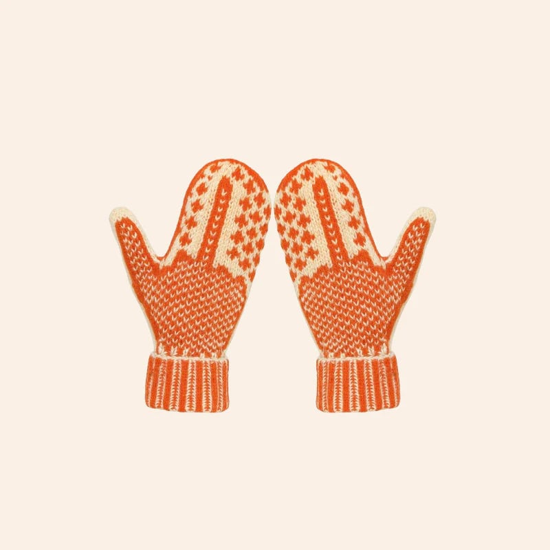 🎅 The Naughty List Mittens | Cozy Knit with a Hidden Attitude 🖕✨