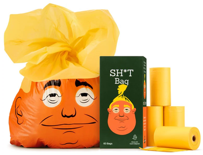 💩SH*T Bag(60 Count) — “𝙏𝙝𝙚 𝙈𝙤𝙨𝙩 𝙋𝙧𝙚𝙨𝙞𝙙𝙚𝙣𝙩𝙞𝙖𝙡 𝙋𝙤𝙤𝙥 𝘽𝙖𝙜 𝙀𝙫𝙚𝙧!”