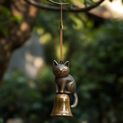 🔥𝐒𝐭𝐨𝐜𝐤 𝐀𝐥𝐞𝐫𝐭: 𝐎𝐧𝐥𝐲 𝟏𝟎𝟎 𝐏𝐢𝐞𝐜𝐞𝐬 𝐋𝐞𝐟𝐭! - 🐱Handmade Retro Cat Wind Chime(𝐋𝐮𝐜𝐚𝐬 𝐇𝐚𝐥𝐞 𝐇𝐚𝐧𝐝𝐦𝐚𝐝𝐞®)