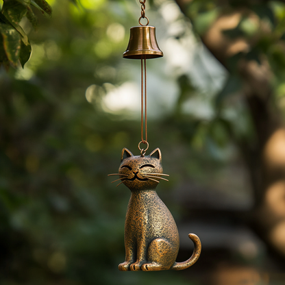 🔥𝐒𝐭𝐨𝐜𝐤 𝐀𝐥𝐞𝐫𝐭: 𝐎𝐧𝐥𝐲 𝟏𝟎𝟎 𝐏𝐢𝐞𝐜𝐞𝐬 𝐋𝐞𝐟𝐭! - 🐱Handmade Retro Cat Wind Chime(𝐋𝐮𝐜𝐚𝐬 𝐇𝐚𝐥𝐞 𝐇𝐚𝐧𝐝𝐦𝐚𝐝𝐞®)