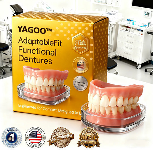 🌎Ends Today: 70% OFF! ⏰ Medical Full Denture with Strong Suction