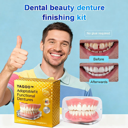 🌎Ends Today: 70% OFF! ⏰ Medical Full Denture with Strong Suction
