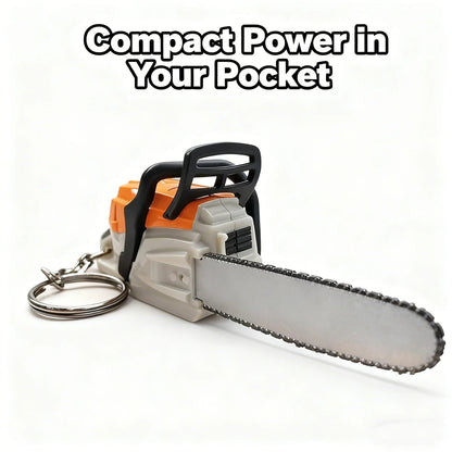 🔥𝑳𝑨𝑺𝑻 𝑫𝑨𝒀 𝟒𝟗% 𝑶𝑭𝑭 -🔧 Chainsaw Keychain | Portable Chainsaw Key Ring