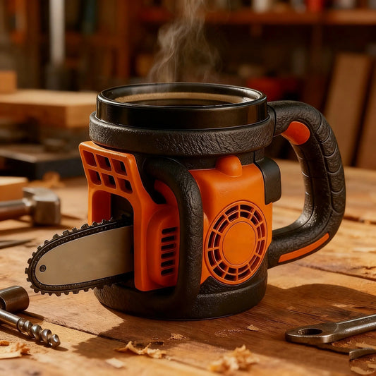🎄Holiday Special 🎁💥⚙️Chainsaw Mug