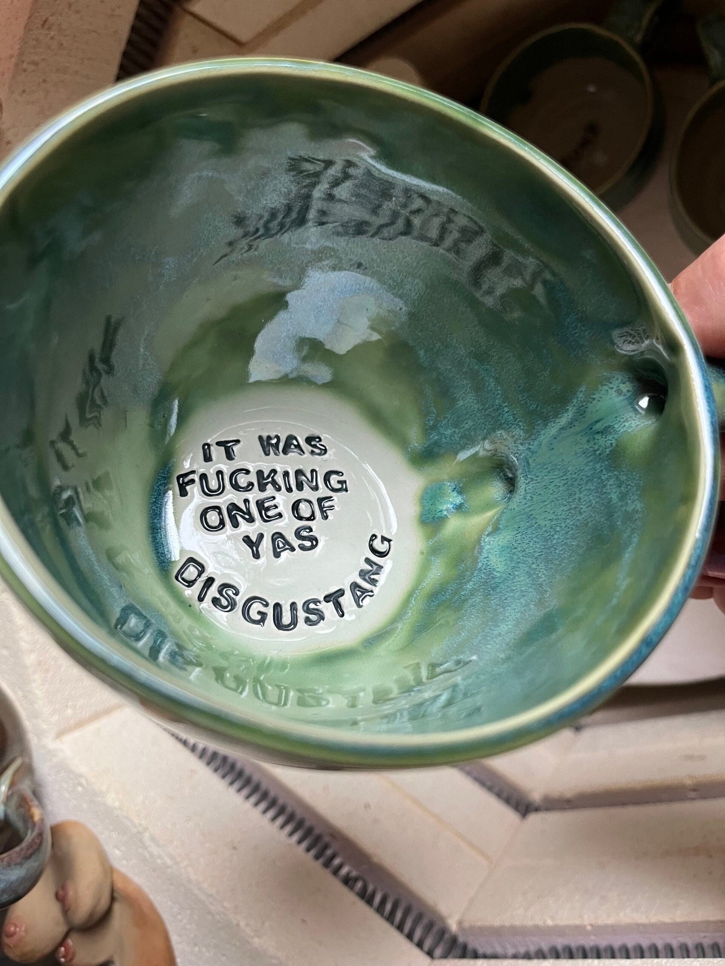 🔥Christmas Sale 49% OFF - Jumbo Lightning Sweary Mug