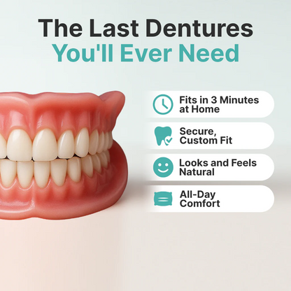 🌎Ends Today: 70% OFF! ⏰ Medical Full Denture with Strong Suction